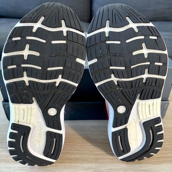 Brooks Ghost 16 Peacoat Apricot Blue Running Shoes 1204071B422 Women's Size 9 - Picture 12 of 12